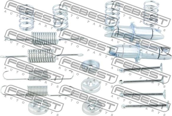 Febest 0104-GRJ200R-KIT - Tarvikesarja, seisontajarru inparts.fi