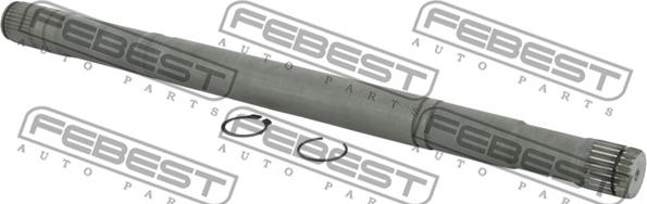 Febest 0112-CT220RH - Vetoakseli inparts.fi