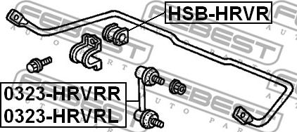 Febest HSB-HRVR - Laakerin holkki, vakaaja inparts.fi