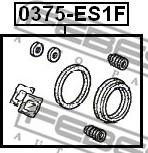 Febest 0375-ES1F - Korjaussarja, jarrusatula inparts.fi