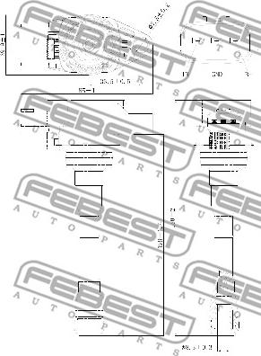 Febest 02640-007 - Sytytyspuola inparts.fi