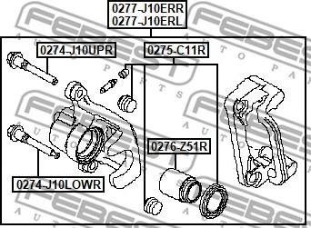 Febest 0277-J10ERR - Jarrusatula inparts.fi