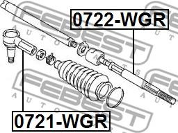 Febest 0721-WGR - Raidetangon pää inparts.fi