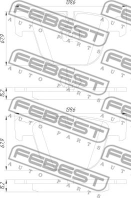 Febest 1901-E70R - Jarrupala, levyjarru inparts.fi