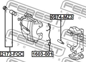 Febest 1603-001 - Jousi, jarrupala inparts.fi