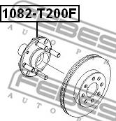 Febest 1082-T200F - Pyörän napa inparts.fi