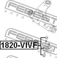 Febest 1820-VIVF - Pallonivel inparts.fi