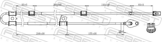 Febest 12606-012 - ABS-anturi inparts.fi