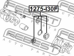 Febest 1275-I30F - Korjaussarja, jarrusatula inparts.fi