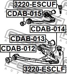 Febest 3220-ESCLF - Pallonivel inparts.fi