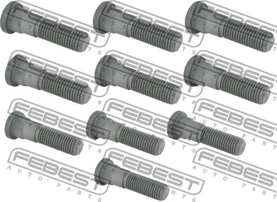 Febest 2084-001-PCS10 - Pyöränpultit inparts.fi