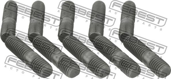 Febest 2398-003-PCS10 - Ruuvi, pakosarja inparts.fi