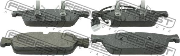 Febest 2301-T6F - Jarrupala, levyjarru inparts.fi