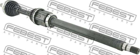 Febest 2714-S40RH - Vetoakseli inparts.fi