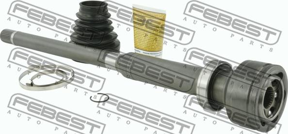 Febest 2711-XC60RH - Nivelsarja, vetoakseli inparts.fi