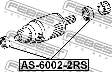 Febest AS-6002-2RS - Laakeri inparts.fi