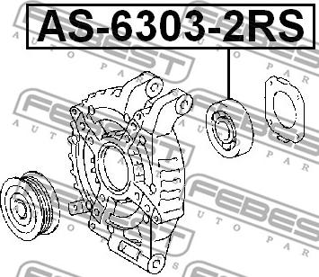 Febest AS-6303-2RS - Laakeri inparts.fi