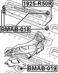 Febest BMAB-018 - Tukivarren hela inparts.fi