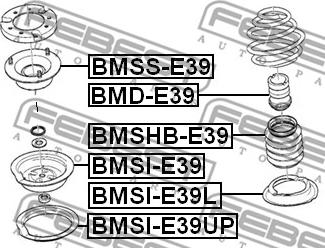 Febest BMSS-E39 - Jousijalan tukilaakeri inparts.fi