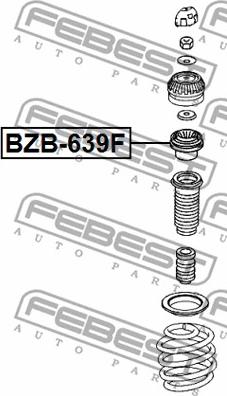 Febest BZB-639F - Jousijalan tukilaakeri inparts.fi