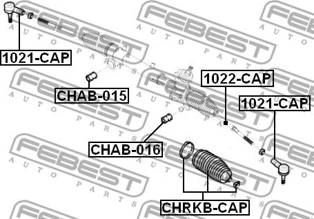 Febest CHRKB-CAP - Paljekumi, ohjaus inparts.fi