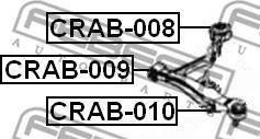 Febest CRAB-010 - Tukivarren hela inparts.fi