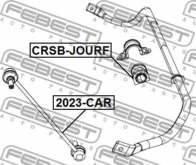 Febest CRSB-JOURF - Laakerin holkki, vakaaja inparts.fi