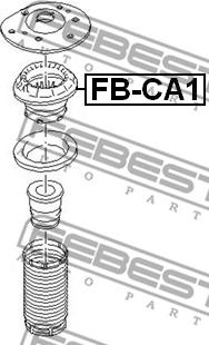 Febest FB-CA1 - Jousijalan tukilaakeri inparts.fi