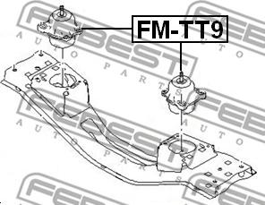 Febest FM-TT9 - Moottorin tuki inparts.fi