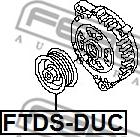 Febest FTDS-DUC - Hihnapyörä, laturi inparts.fi