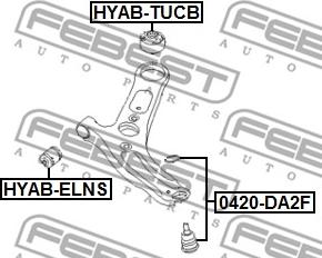 Febest HYAB-ELNS - Tukivarren hela inparts.fi