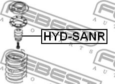 Febest HYD-SANR - Vaimennuskumi, jousitus inparts.fi