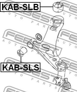 Febest KAB-SLB - Tukivarren hela inparts.fi