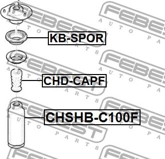 Febest KB-SPOR - Jousijalan tukilaakeri inparts.fi