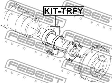 Febest KIT-TRFY - Laakeri, vetoakseli inparts.fi