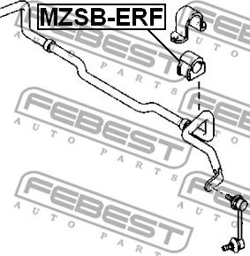 Febest MZSB-ERF - Laakerin holkki, vakaaja inparts.fi