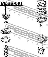 Febest MZSS-001 - Jousijalan tukilaakeri inparts.fi