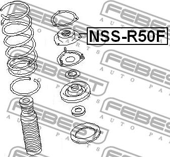 Febest NSS-R50F - Jousijalan tukilaakeri inparts.fi