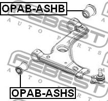 Febest OPAB-ASHS - Tukivarren hela inparts.fi