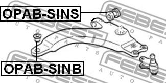 Febest OPAB-SINS - Tukivarren hela inparts.fi