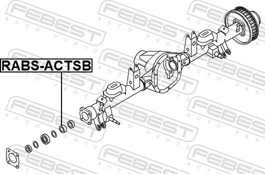 Febest RABS-ACTSB - Anturirengas, ABS inparts.fi