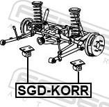Febest SGD-KORR - Vaimennuskumi, jousitus inparts.fi