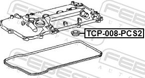 Febest TCP-008-PCS2 - Tiivisterengas, tulppaistukka inparts.fi