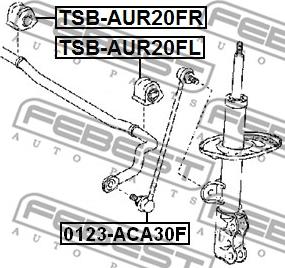 Febest TSB-AUR20FL - Laakerin holkki, vakaaja inparts.fi