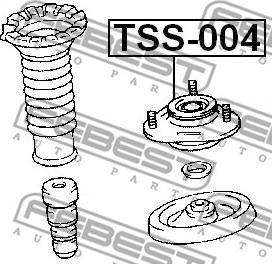 Febest TSS-004 - Jousijalan tukilaakeri inparts.fi