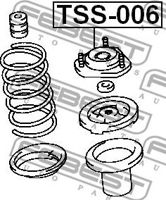 Febest TSS-006 - Jousijalan tukilaakeri inparts.fi