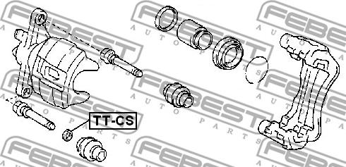 Febest TT-CS - Tarvikesrj., jarrusatula inparts.fi