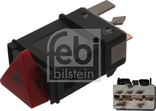 Febi Bilstein 44393 - Varoitusvilkkukytkin inparts.fi