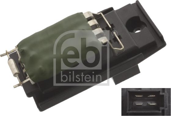 Febi Bilstein 45415 - Vastus, sisäilmantuuletin inparts.fi