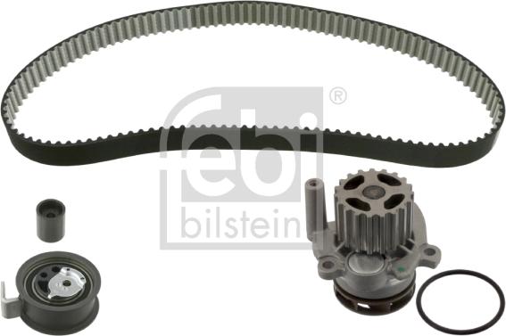 Febi Bilstein 45125 - Vesipumppu + jakohihnasarja inparts.fi